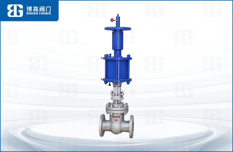 氣(qi)動法蘭閘閥
